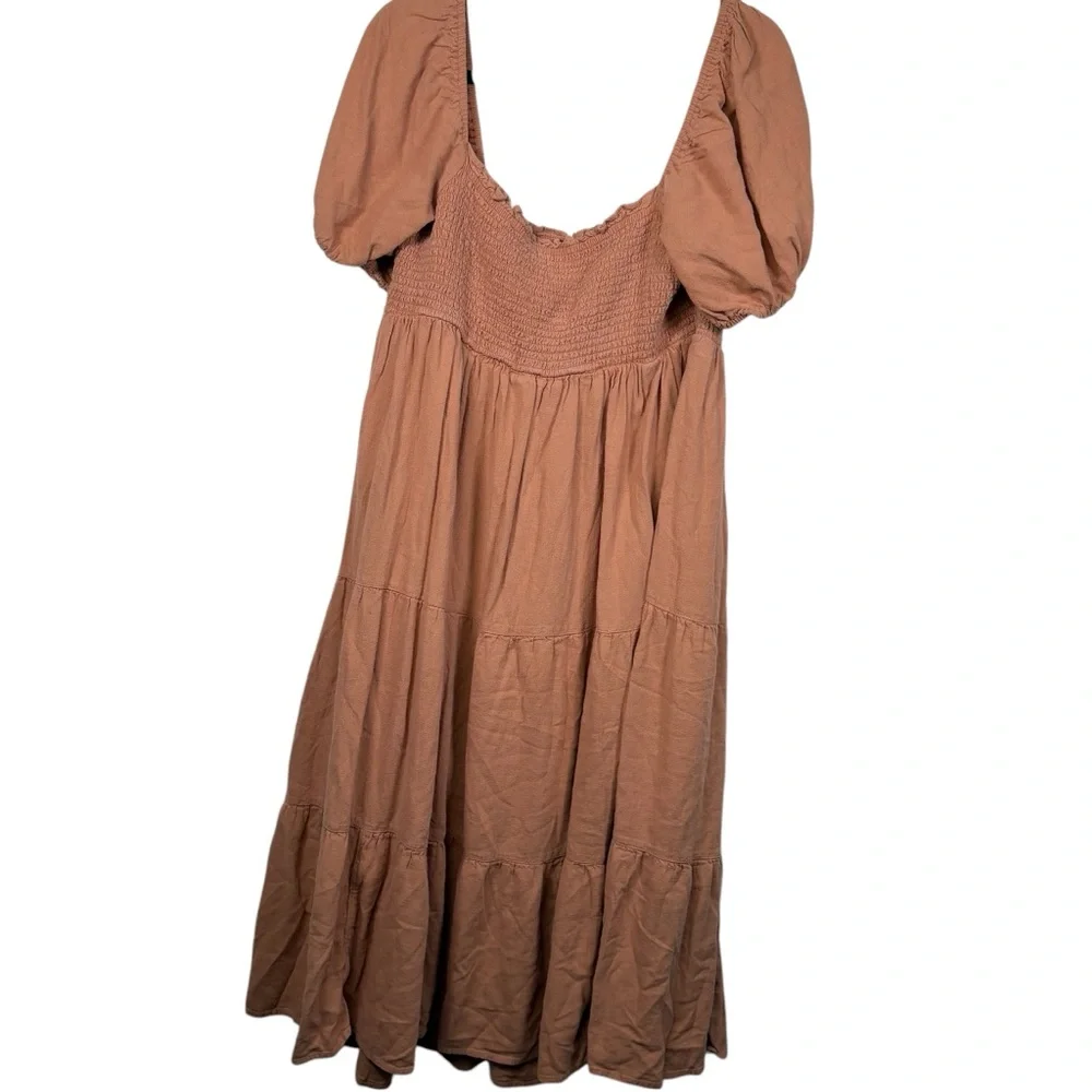 Abercrombie Fitch Womens Plus XXLP Peasant Off Shoulder Full Length Flowy Dress